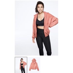 PINK Victoria’s Secret Sport Full Zip Jacket w/Hoodie